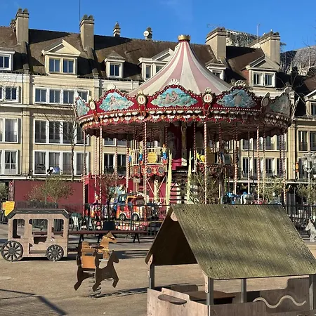 La Petite Parisienne-centre -gare -airport Appartement Beauvais